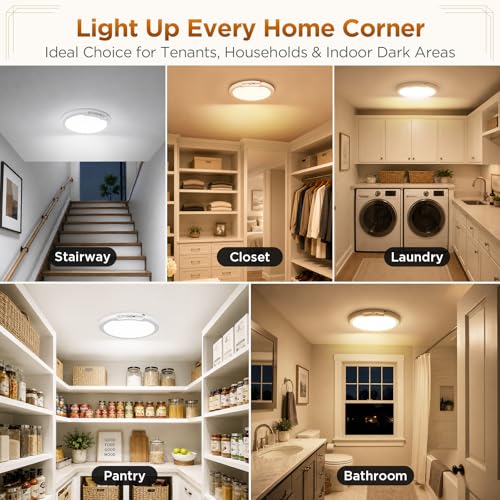 Rechargeable Ceiling Light 2 Pack (2 Count)