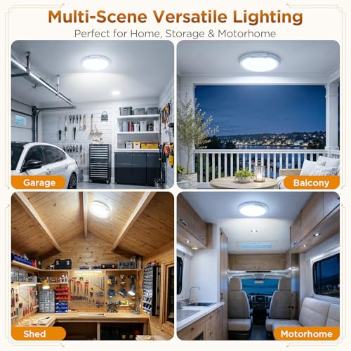 Rechargeable Ceiling Light 2 Pack (2 Count)