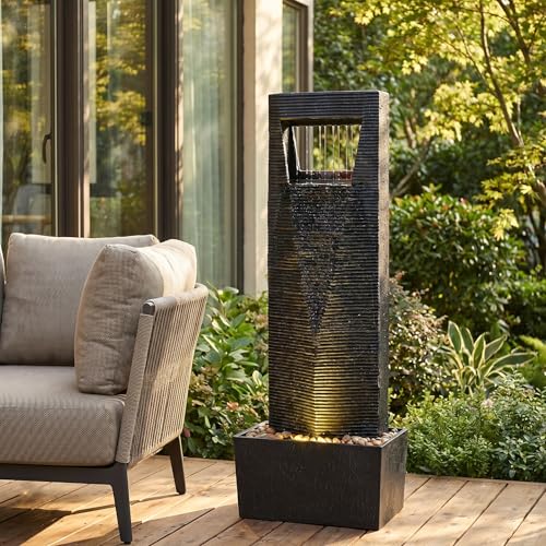 39" Outdoor Fountain Multi