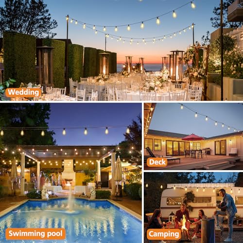 150FT Outdoor Lights with Remote