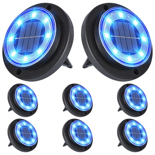 Solar Lights Outdoor Waterproof (8 Count)