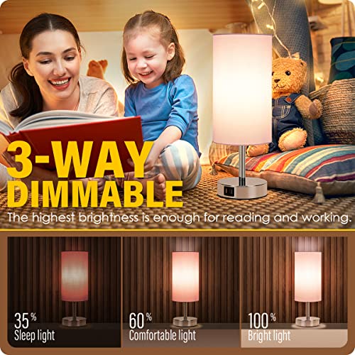 Bedside Lamp with USB Port