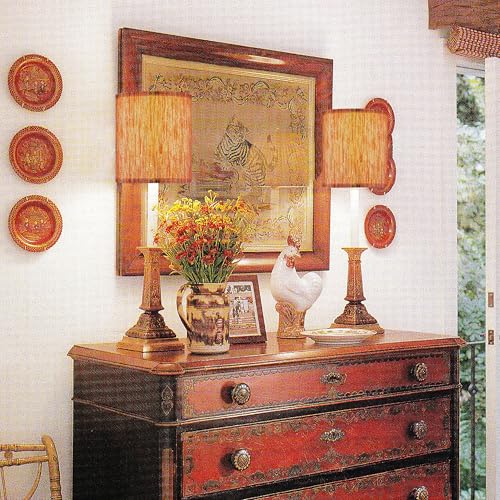 Small Multi Stripe Lamp Shades for Table Lamps Set of 2 (2 Count)