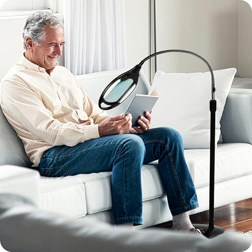 LightView Pro Magnifying Floor Lamp