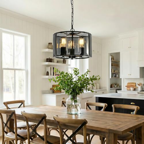 Black Chandeliers for Dining Room