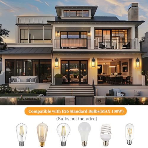 16'' Outdoor Wall Lights 2 Packs (2 Count)