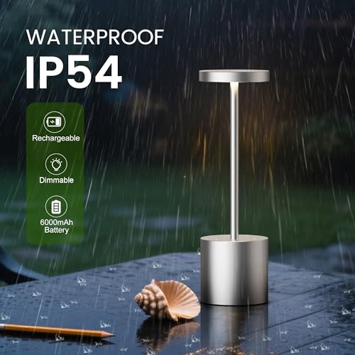 Cordless Table Lamp Rechargeable (2 Count)