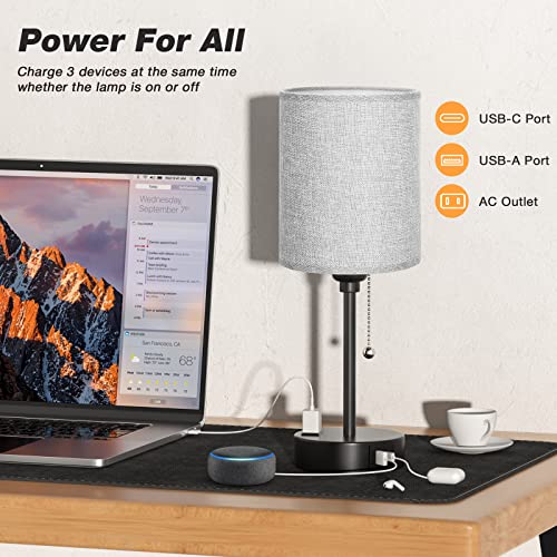 Small Bedside Table Lamp for Bedroom
