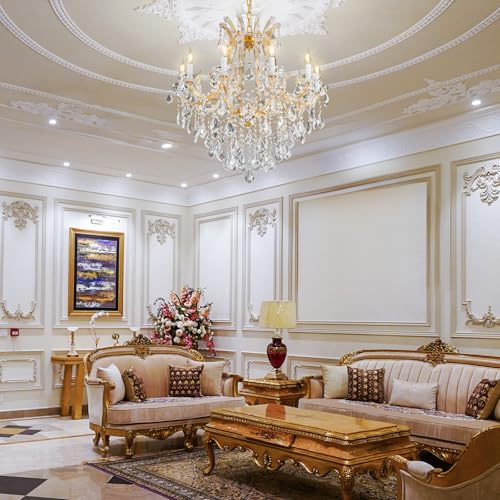 Modern Crystal Chandeliers (10 Count)
