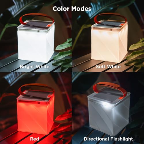 Survivor Inflatable Solar LED Camping Lantern & Dual Phone Charger