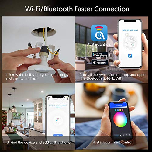 GU10 Smart Bulb 4 Pack (4 Count)