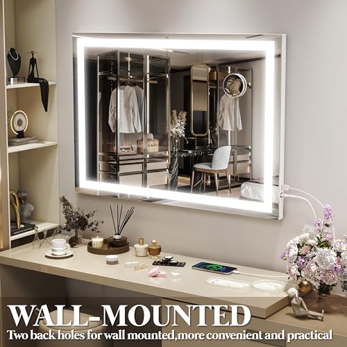 Vanity Mirror with Lights 32"x22"