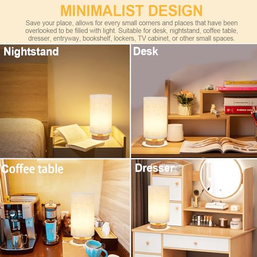 Small Bedside Table Lamp for Bedroom