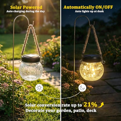 6 Pack M Size Solar Lantern Gifts for Women (6 Count)