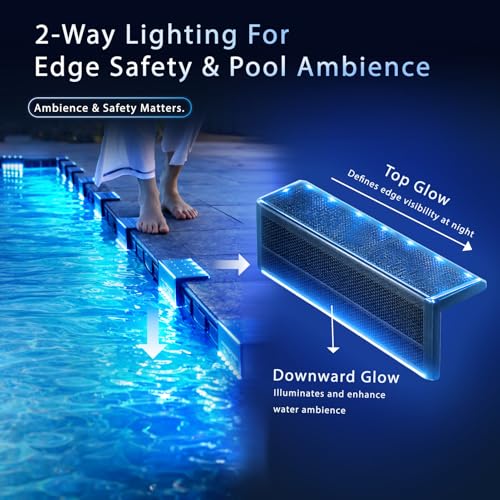 Solar Pool Lights (6 Count)