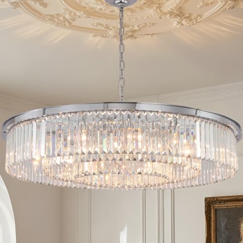 Crystal Chandelier Chrome 18