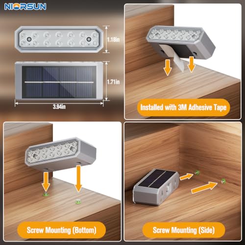 Solar Step Lights (24 Count)
