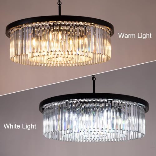 Black Crystal Chandelier