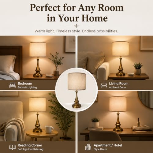 Brown Hemp Drum Lamp Shades Set of 2