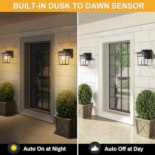 Porch Light with GFCI Outlet Built in
