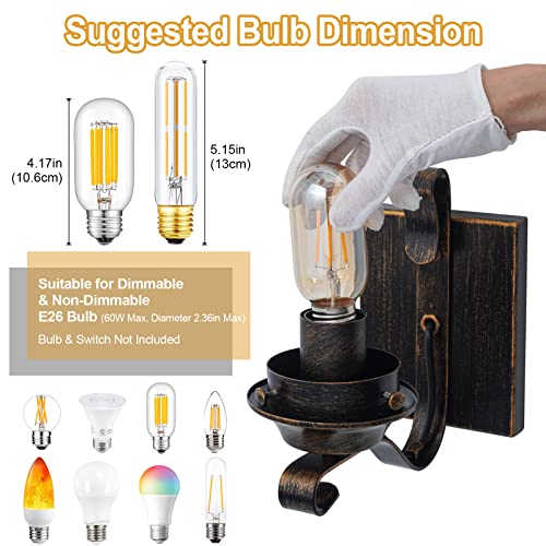 Hardwired Wall Sconce