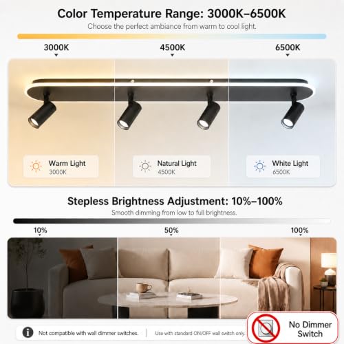 LED Track Lighting Fixtures Ceiling