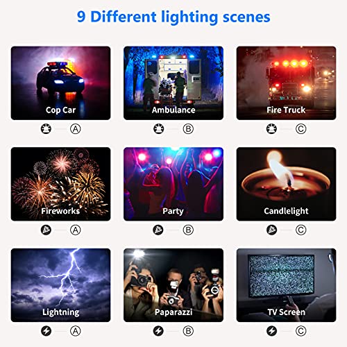 2 Packs 480 RGB Led Light with APP Control (2 Count)