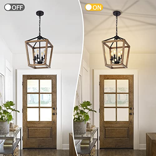 4 Light Farmhouse Chandelier