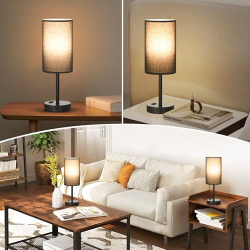 Touch Bedside Table Lamps Set of 2