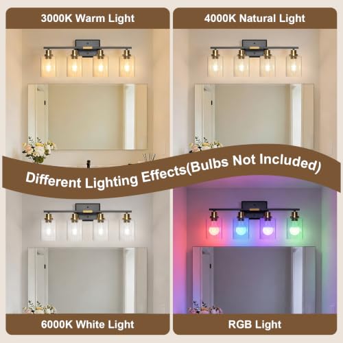 4 Light Bathroom Light Fixtures