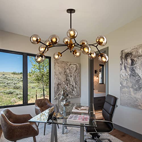 15 Light Sputnik Modern Large Chandelier