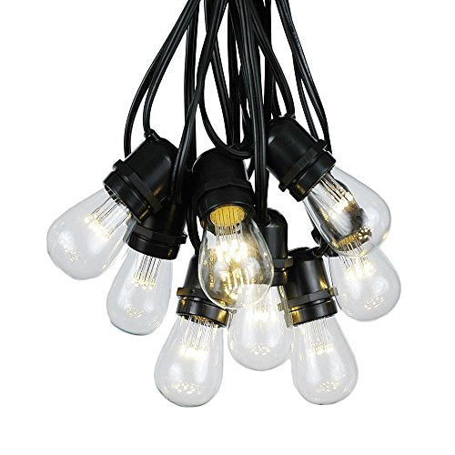 37.5 Foot S14 LED Edison Outdoor String Lights