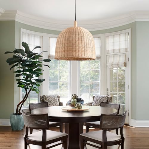 17.7" Rattan Pendant Light (3 Count)