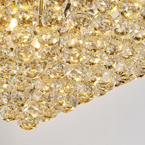 32" W 27 Light Luxury Foyer Chandeliers