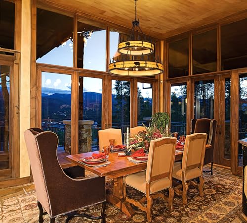 Black Rustic Chandelier