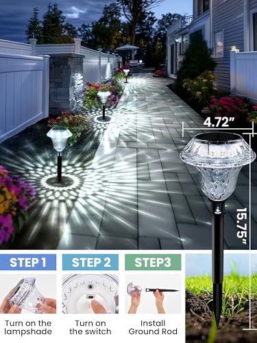Solar Pathway Lights (6 Count)