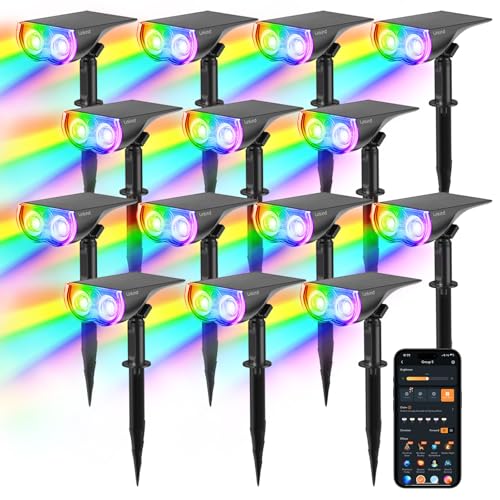Smart Solar Spot Lights Outdoor SL5C (14 Count)