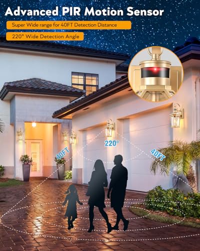 Outdoor Wall Lights (2 Count)