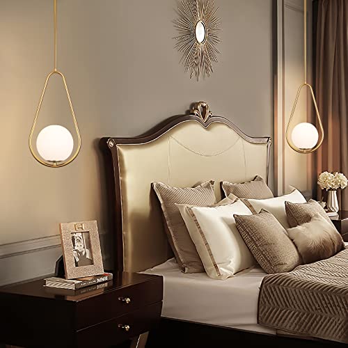 Gold Pendant Lighting Brass Finished Modern Style Kitchen Island Lighting