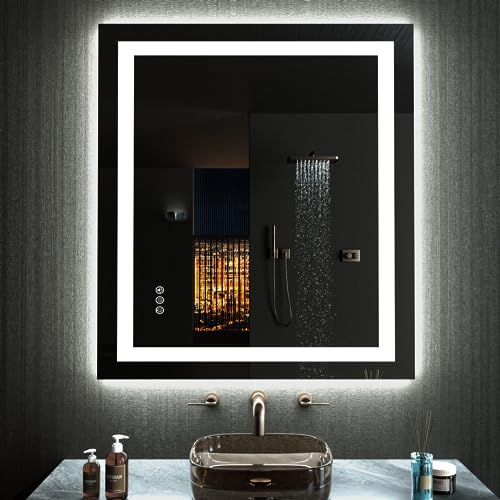 24"X36" RGB LED Bathroom Mirror with Lights