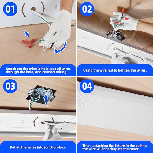 4FT 7'' W LED Wraparound Light (4 Count)