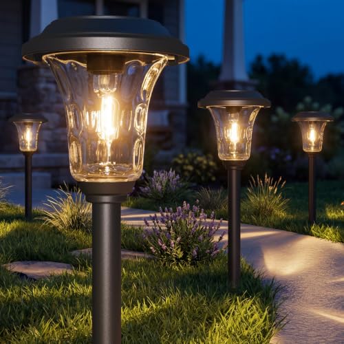 Solar Pathway Lights 4 Pack