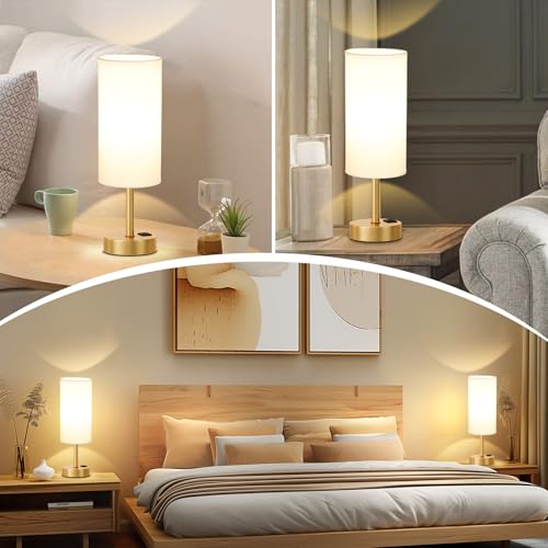 Touch Bedside Lamps for Nightstand