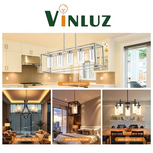 5 Light LED Modern Pendant Lights