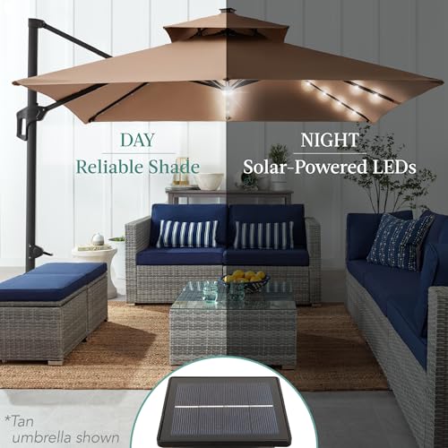 10x10ft Cantilever Patio Umbrella w
