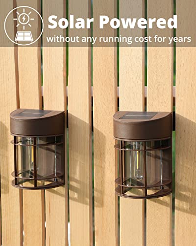 Solar Fence Lights (8 Count)