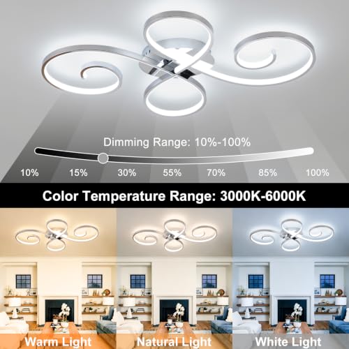 62W Modern LED Ceiling Light