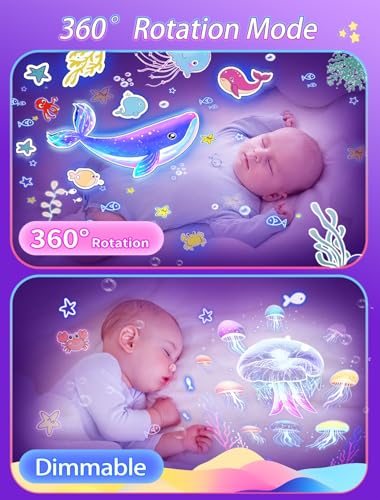 Projector Night Light for Kids + 21 Sets of Films