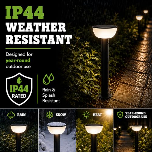 Solar Pathway Lights Outdoor with Motion Sensor (2 Count)