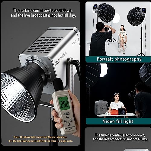200W LED Video Light with 2.4G